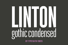 Linton Gothic Extra Condensed