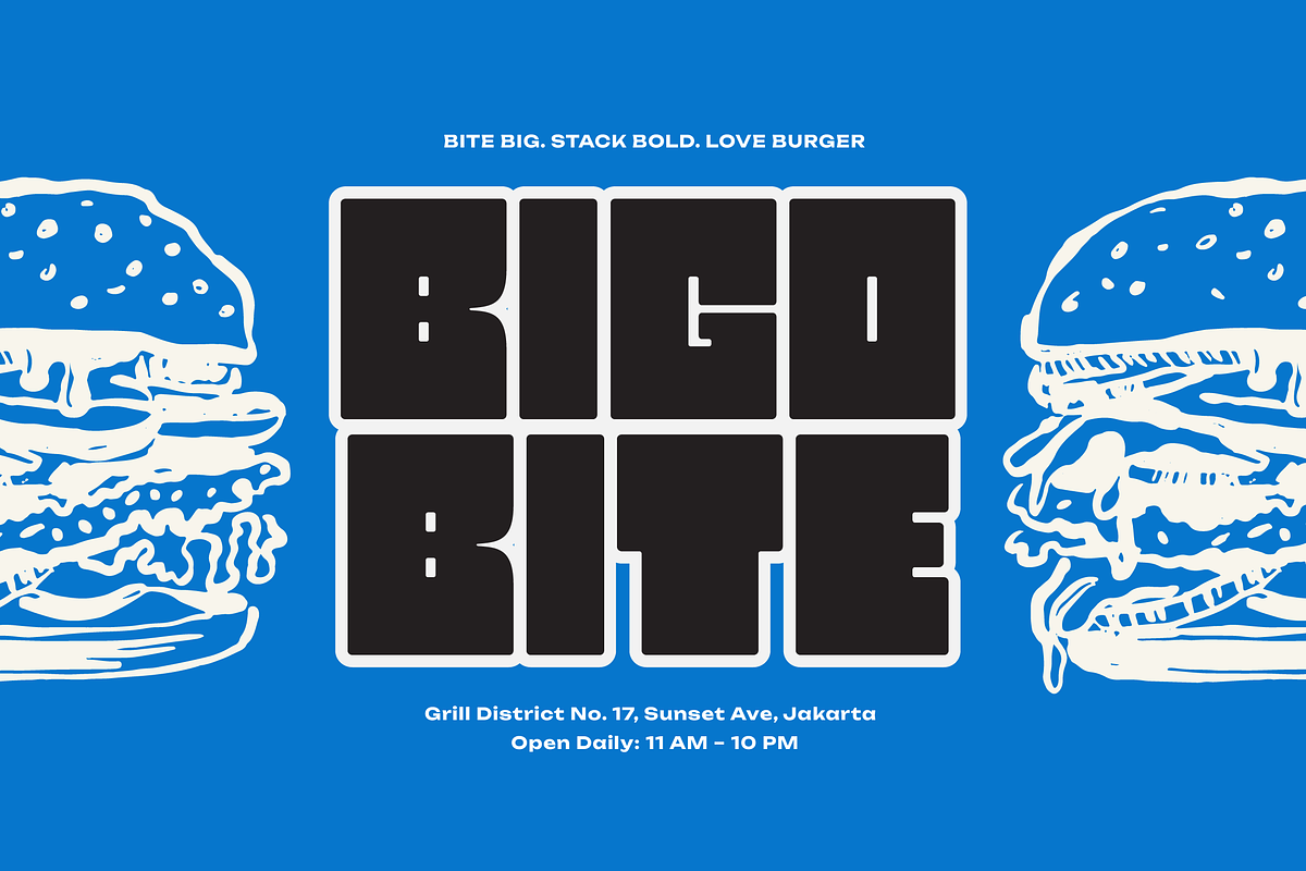 Mono Cubic | Chunky Bold Sans, a Sans Serif Font by gracetype_studio (Photo 6 of 12)