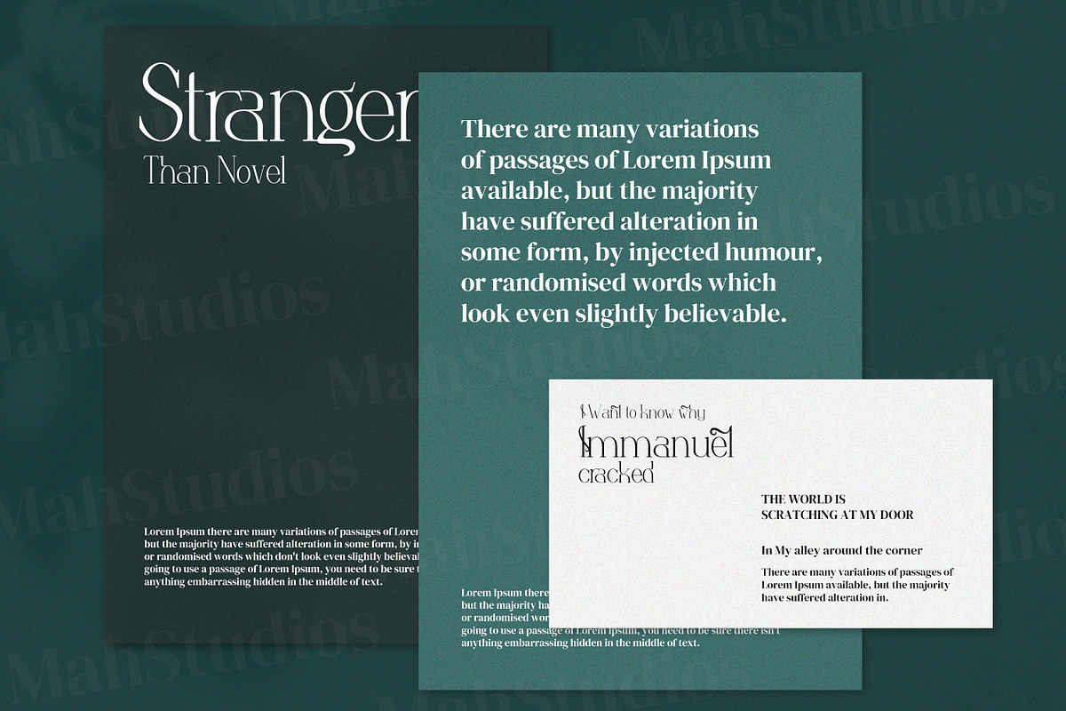 Anbittah Serif Fonts, a Serif Font by mahstudios (Photo 4 of 13)