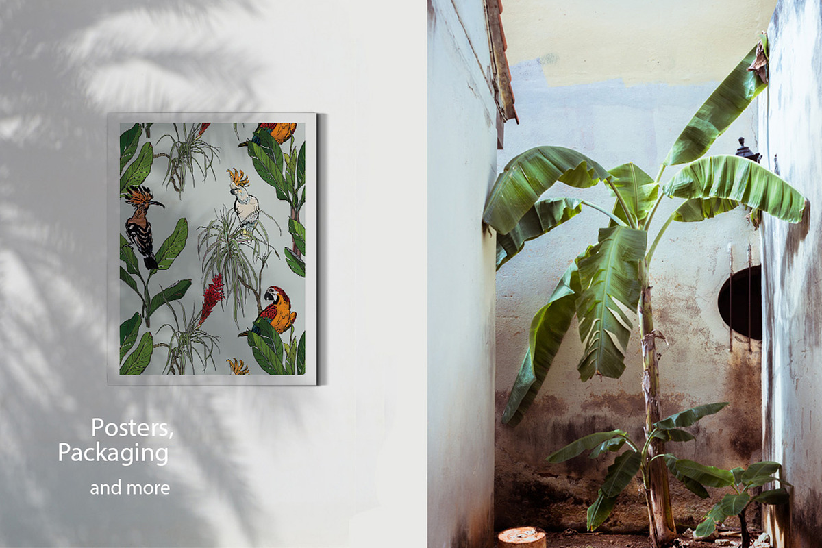 Botanical. Seamless Patterns, a Pattern Graphic by Irina Dolgikh (Photo 2 of 8)