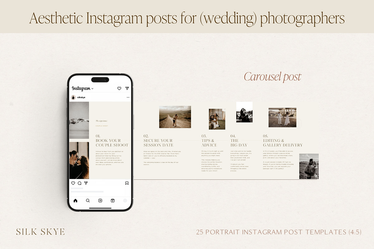 Elegant Photography Instagram Posts, a Social Media Template by Wonderlik Webdesign (Photo 8 of 11)