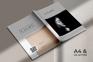 Light Creative Portfolio Brochure