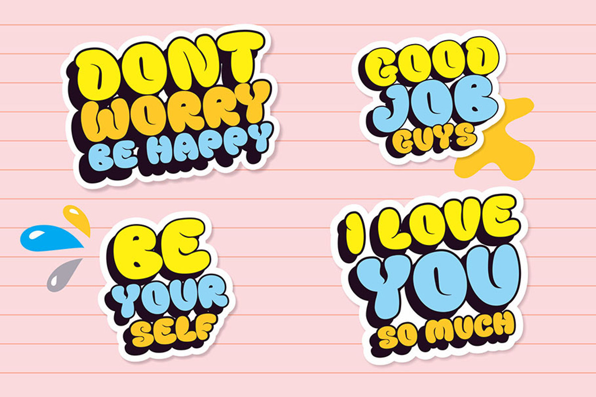 COCO MILK - A Cute Funny Font, a Slab Serif Font by nIznaztype (Photo 2 of 6)