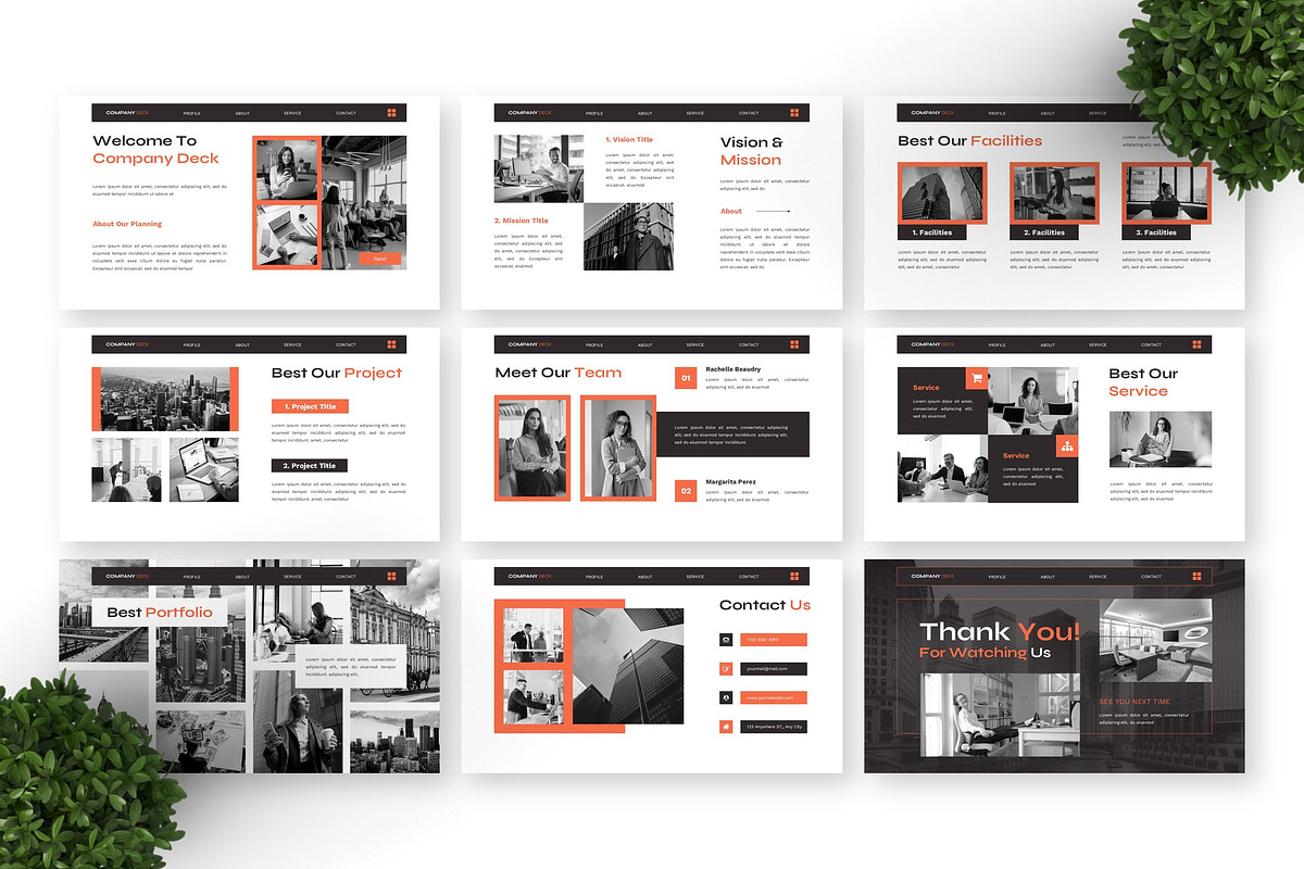 Company Deck - Business GSL, a Presentation Template by Deepslide Studio (Photo 4 of 4)