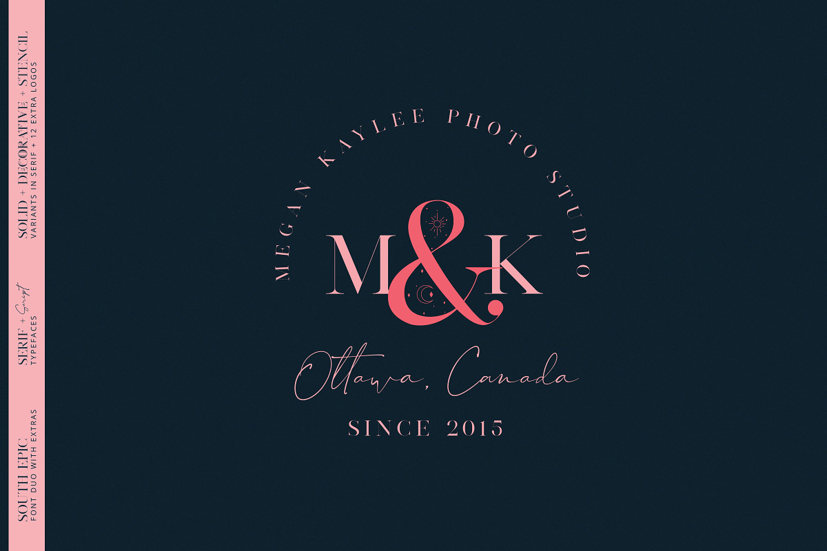South Epic Dream Font Duo + Logos, a Serif Font by SNIPESCIENTIST (Photo 14 of 32)