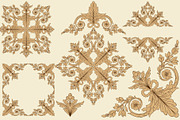 Vintage Frames And Borders SVG, an Object Graphic by Samira (Thumbnail 4 of 6)