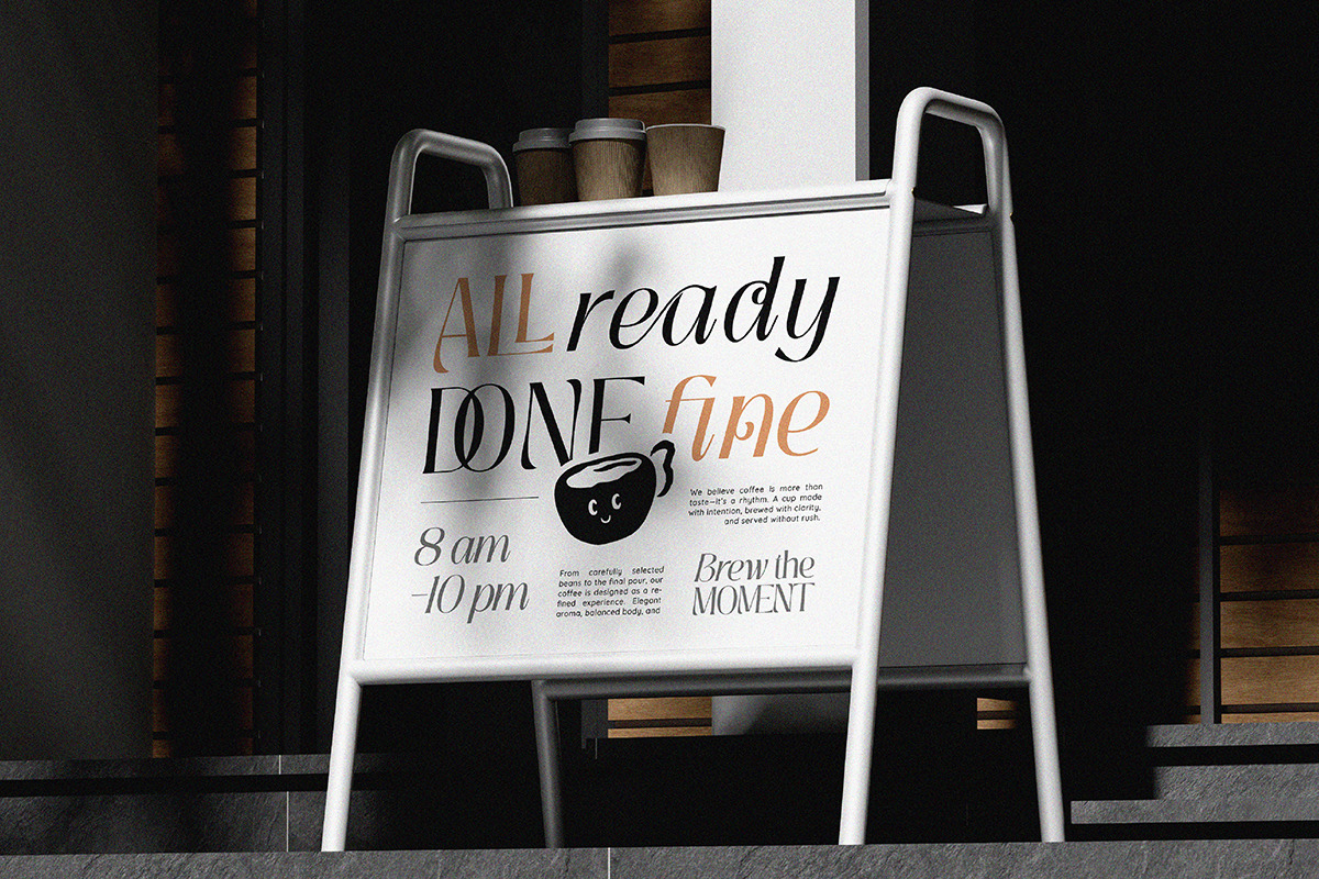 Insta Avant | Ligature Elegant Serif, a Serif Font by ClevUs (Photo 9 of 12)