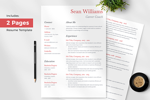 Elijah - Resume Template