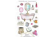Spa Time, an Illustration by HeidiCIllustration (Thumbnail 2 of 5)