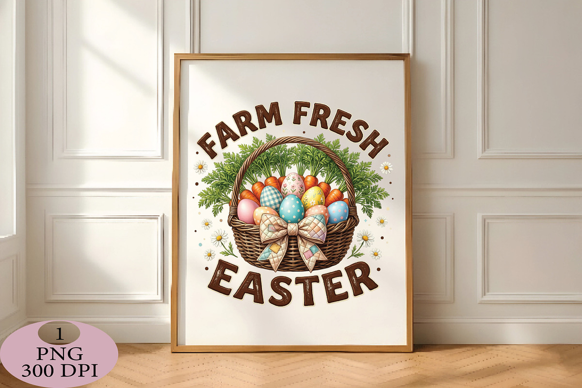 Farm Fresh Easter PNG, an Illustration by Daily.Designs (Photo 5 of 5)