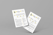cv resume word and canva template, a Resume Template by mijli (Thumbnail 9 of 10)