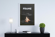 Frame Poster Mockup, a Print Template by AlkStudio (Thumbnail 1 of 5)
