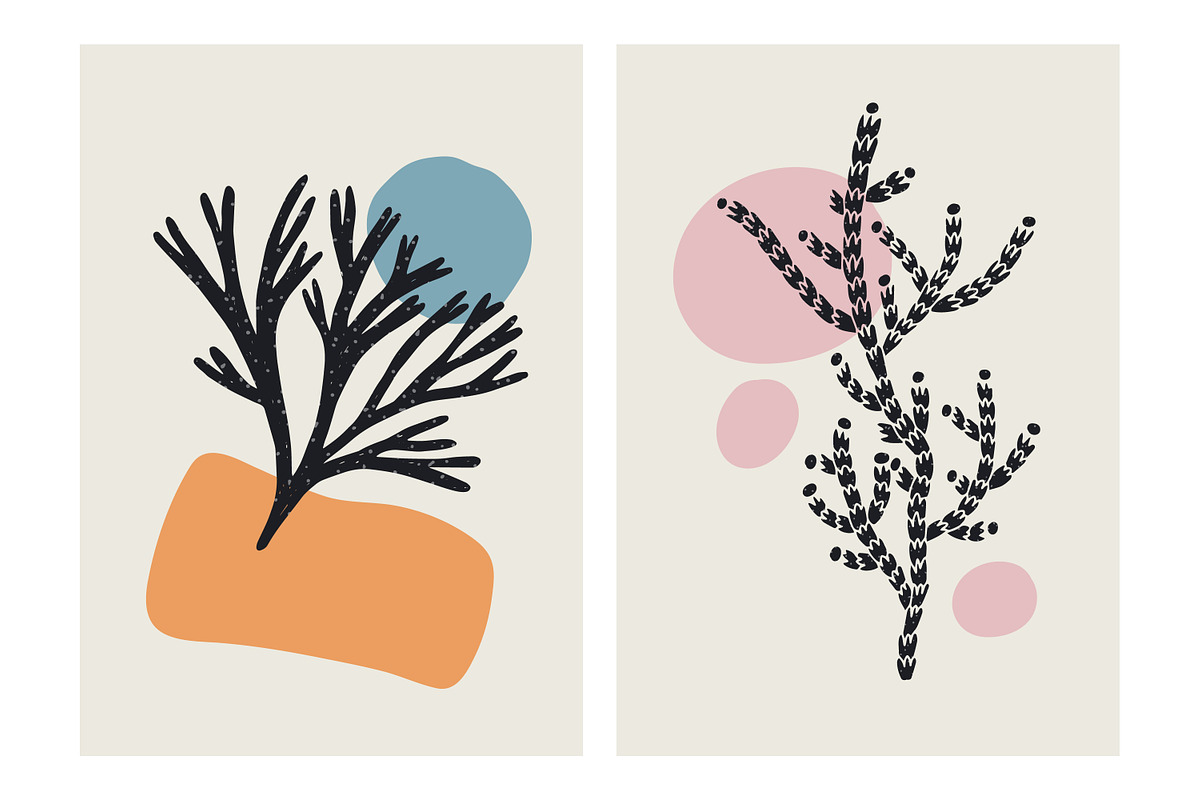 Corals and seaweed posters, wall art, a Decorative Illustration by Good Studio (Photo 4 of 11)