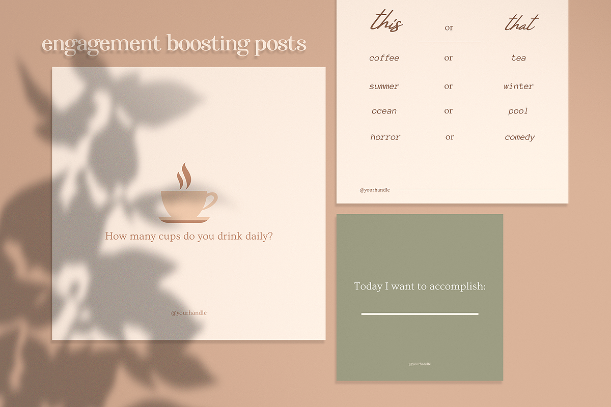 Canva IG Growth Kit: 266 Templates, a Social Media Template by Candor Creative (Photo 4 of 5)