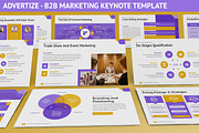 Advertize - B2B Marketing Keynote, a Presentation Template by SlideFactory (Thumbnail 1 of 4)