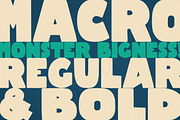 Macro, a Sans Serif Font by Gustav & Brun (Thumbnail 2 of 4)
