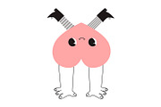 Valentines Day Heart Characters, a Healthcare Illustration by the_myro (Thumbnail 9 of 21)