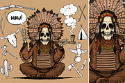 Chieftain of indians, an Illustration by yuanden graphics (Thumbnail 1 of 5)