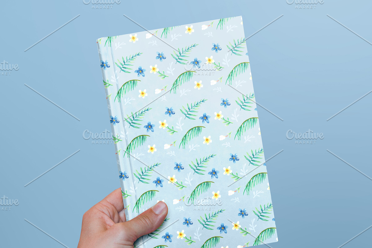 TROPICAL Watercolor clip art pack, an Illustration by andypray (Photo 9 of 9)
