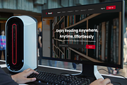 ReadX - E-Book Landing Page, a Landing Page Template by trabaskriya (Thumbnail 5 of 5)