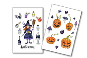 Halloween, a Decorative Illustration by Watercolor life (Thumbnail 5 of 6)