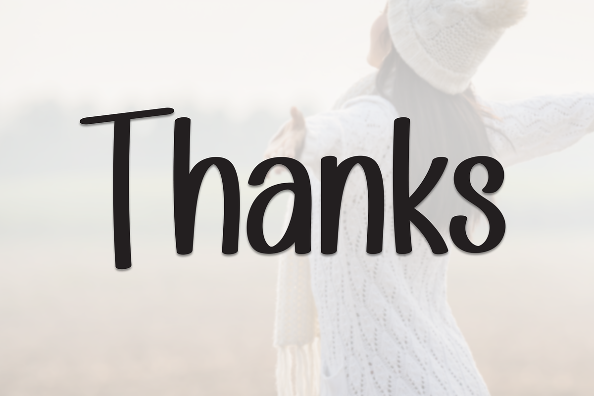 Happy Wednesday | Script Font, a Script Font by Scratchones (Photo 8 of 8)