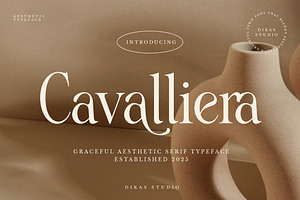 Cavalliera - Graceful Serif Typeface