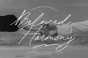 Beloved Harmony - Elegant Script Fon