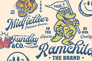 The Rawnster Font Duo - With Bonus!, a Font by Letterhend Studio (Thumbnail 3 of 9)