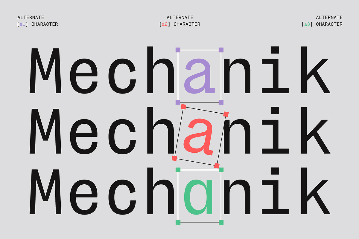 Montase Mono - Monospaced Typeface, a Sans Serif Font by The Native Saint Club (Photo 3 of 16)