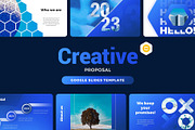 Creative Proposa Google Slides, a Presentation Template by Presentation Templates (Thumbnail 1 of 7)