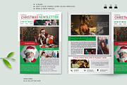 Christmas Newsletter, a Brochure Template by ROJI CREATOR (Thumbnail 1 of 5)