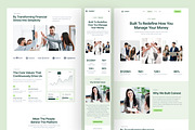 Finance Management SaaS Website, an UI Kit Template by peterdraw (Thumbnail 4 of 7)