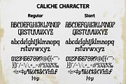 Caliche - Vintage Handdrawn Font, a Handwritten Font by Dharmas Foundry (Thumbnail 12 of 12)