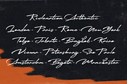 Ridenation - Handwritten Font, a Script Font by FHFont (Thumbnail 2 of 9)