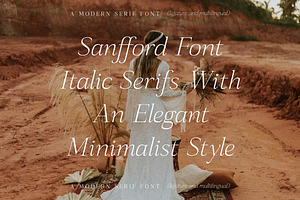 Sanfford A Modern Serif Font