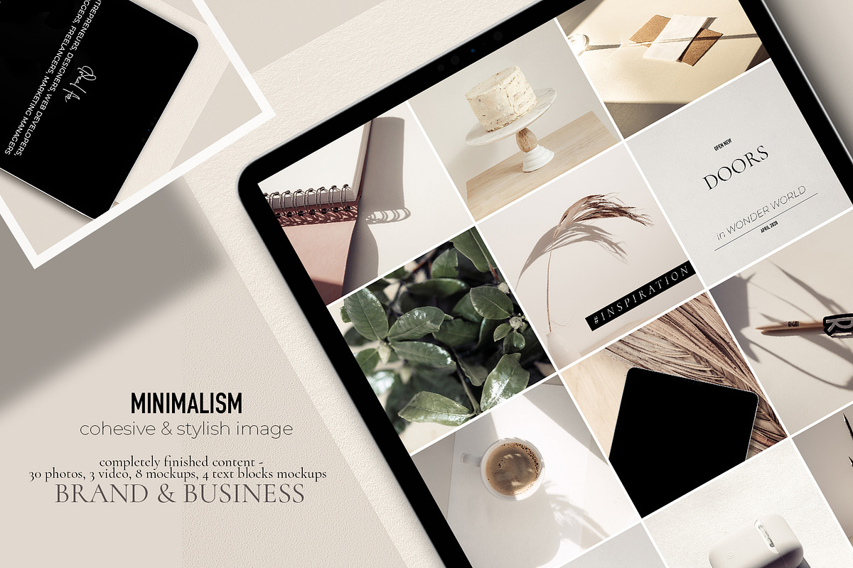 Minimalism. Feed №10, a Social Media Template by OntheMoon (Photo 3 of 12)
