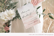 Manuscript 1284 // Calligraphy Font, a Script Font by PeachCreme (Thumbnail 5 of 13)