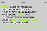 Drab — modern grotesk font, a Sans Serif Font by Viktor Pesotsky | Fonts (Thumbnail 15 of 18)