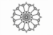 Mandala Pattern Coloring Bundle, a Graphic by Gfx_Store (Thumbnail 8 of 11)