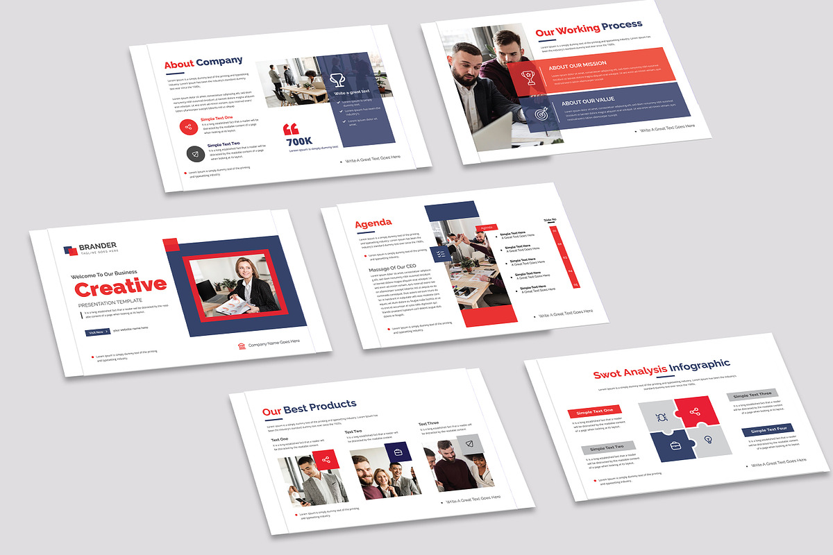 Wellcome Creative Presentation, a Presentation Template by creative-mint (Photo 5 of 8)