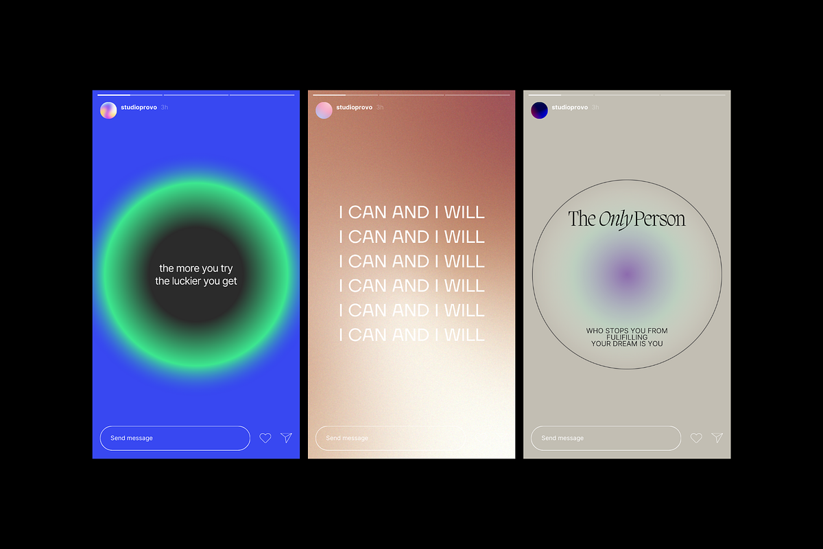 Canva Instagram Gradient Quotes, a Social Media Template by Studio Provo (Photo 8 of 9)