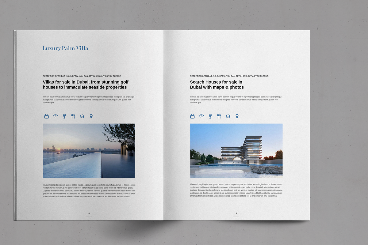 Real Estate Luxury Villas Brochure, a Brochure Template by Boris Cupac (Photo 3 of 7)