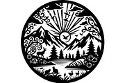 Nature & Wildlife Art Bundle, an Object Graphic by abu67222 (Thumbnail 5 of 13)
