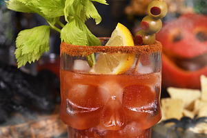 Michelada Cocktail, Bloody Mary., a Food & Drink Photo by Apolonia