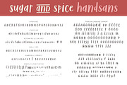 Sugar & Spice Handsans, a Sans Serif Font by Brittney Murphy Design (Thumbnail 2 of 5)