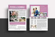 Wedding Newspaper Template V1357, a Flyer Template by Template Shop (Thumbnail 2 of 3)