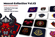 Mascot Collection-Animal & Character, a Branding & Logo Template by Artnivora.Std (Thumbnail 4 of 4)