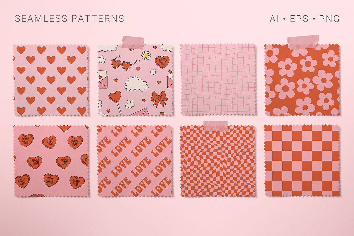 Groovy Valentine's Day, an Illustration by Martyshova (Photo 16 of 18)