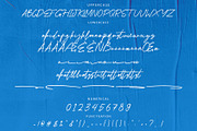 White Medita Brush Script Font, a Script Font by NTC Graphic (Thumbnail 8 of 9)